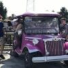 vintage sightseeing car