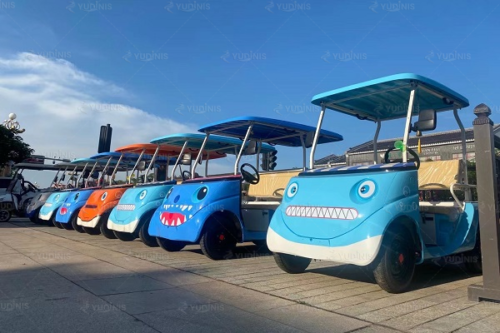 custom golf carts sharing for resorts